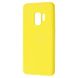 Чехол WAVE Colorful с микрофиброй для Samsung Galaxy S9 G960 Yellow 45216