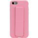 Чохол Silicone Hand Holder для Iphone 7 / 8 / SE 2020 Рожевий / Pink 57120 1