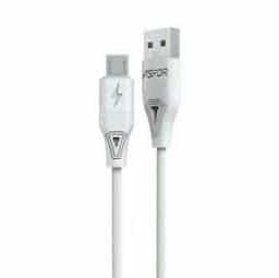 Кабель Aspor AC-05 USB - MicroUSB 2.4A 1м White 36700