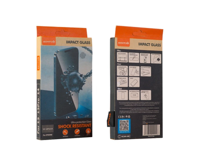 Захисне скло 9H SENTEO для Iphone 14/13/13 Pro Black 82327