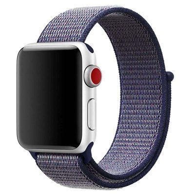 Ремешок Nylon для Apple Watch 42/44/45/49 mm Синий / Midnight Blue 60156