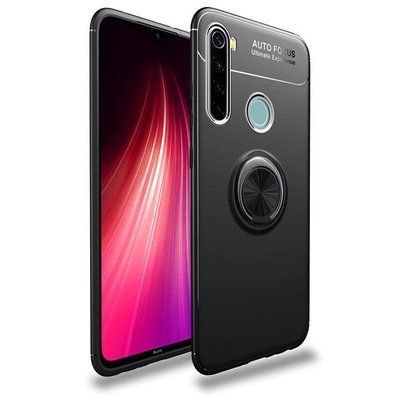 Чохол Din Color Magnet Ring для Xiaomi Redmi Note 8T Чорний 38589