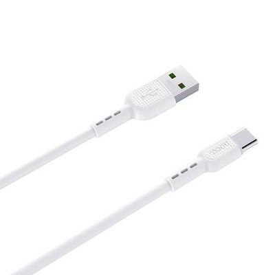 Кабель Hoco X33 Surge USB to Type-C 5A 1м White 41110