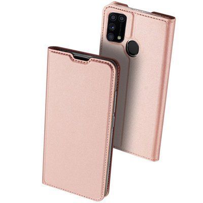 Чехол-книжка Dux Ducis для Samsung Galaxy M31 Rose gold 40565