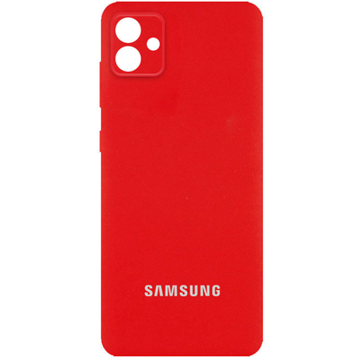 Чохол Silicone Full Camera AA для Samsung Galaxy A04 Червоний / Red 66778