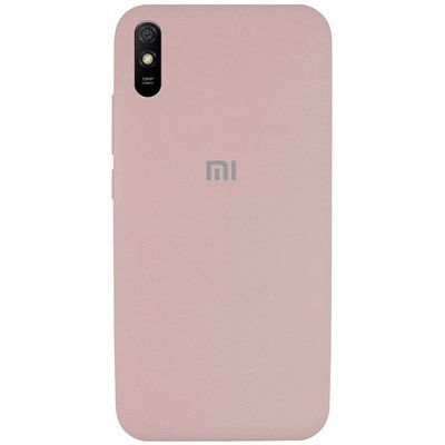 Чохол Silicone Cover для Xiaomi Redmi 9A Рожевий / Pink Sand 46127