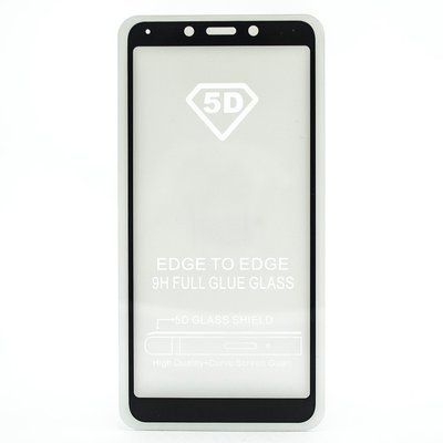 Защитное стекло Full Glue для Xiaomi Redmi 6 / 6A Black 36005