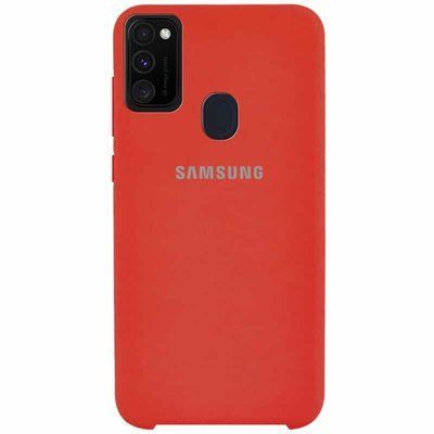 Чехол Silicone Case для Samsung Galaxy M30s / M21 Красный / Red 38669