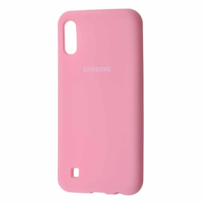 Чехол Silicone Cover для Samsung Galaxy M10 Light pink 38246