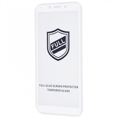 Защитное стекло Tempered Full для Xiaomi Redmi 6 / 6A White 43080