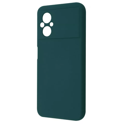 Чехол WAVE Colorful с микрофиброй для Xiaomi Poco M5 Forest green 68888