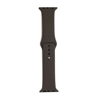 Ремешок Silicone для Apple Watch 42/44/45/49 mm Dark Brown 40046