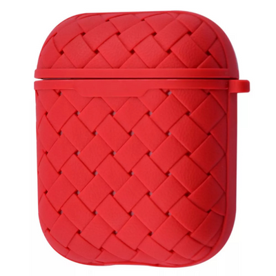 Чехол Weaving TPU для Apple Airpods 1 / 2 Red 59076