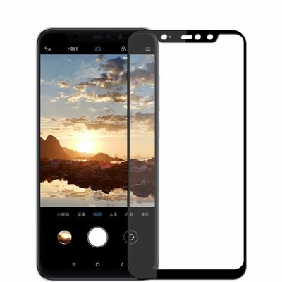 Защитное стекло Premium 9H Full для Xiaomi Redmi Note 6 / 6 Pro Black 31239