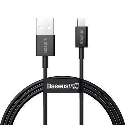 Кабель Baseus Superior Series USB - MicroUSB 2A 1м Black 57891