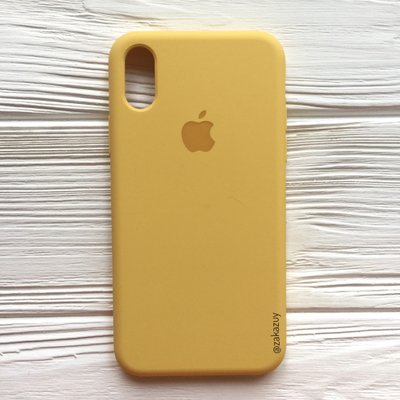 Чехол Silicone Case для Iphone X / XS Yellow 31084