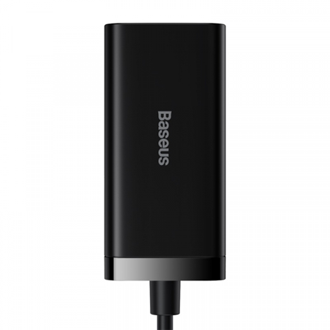 Мережевий зарядний пристрій Baseus GaN3 Pro Quick Charger 100W 2Type-C+2USB Black 85721
