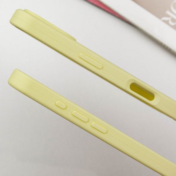 Чехол Silicone Case для Iphone 16 Pro Max Желтый / Mellow Yellow