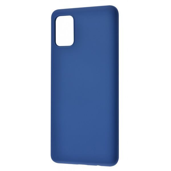 Чехол WAVE Colorful с микрофиброй для Samsung Galaxy A51 Blue 54028 Чехол WAVE Colorful с микрофиброй для Samsung Galaxy A51 Blue 54028