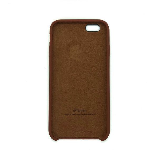 Чехол Silicone Case для Iphone 6 / 6s Brown 35357