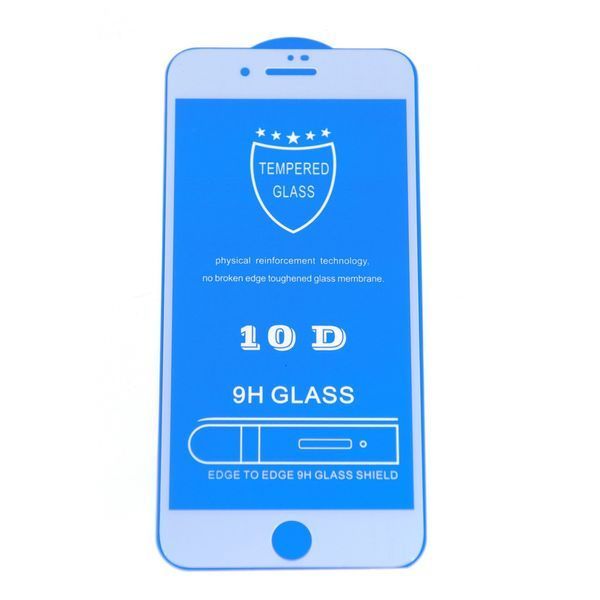 Захисне скло 10D Full для Iphone 7 / 8 / SE 2020 White 36475