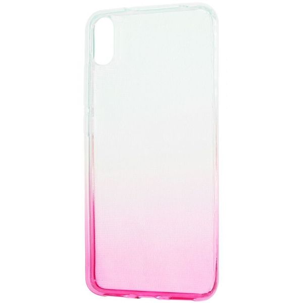 Чехол Gradient для Xiaomi Redmi 9A White / pink 43305