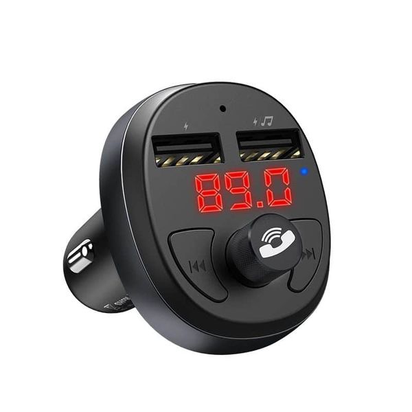 Автомобильный FM модулятор Hoco E41 Bluetooth 2USB / 2.1A Black 37257