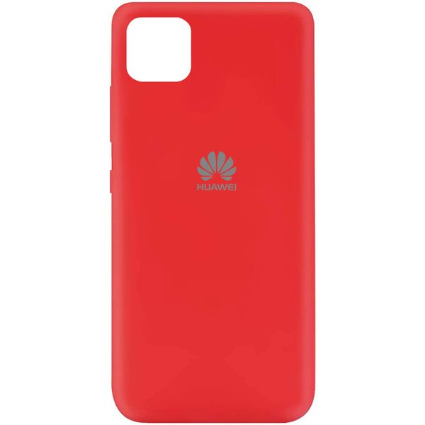 Чехол Silicone Cover A для Huawei Y5P Красный / Red 42955