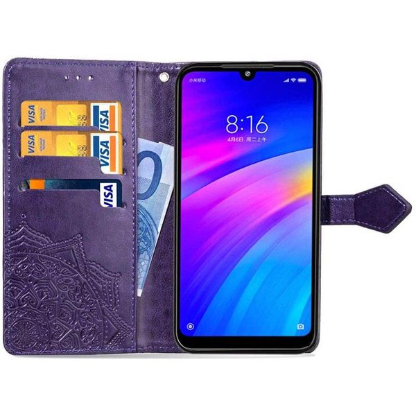 Чехол-книжка Art Case для ZTE Blade V2020 Smart Фиолетовый 53709