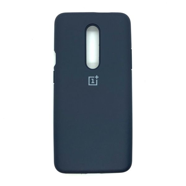 Чохол Silicone Cover для OnePlus 7 Pro Темно-синій 347502