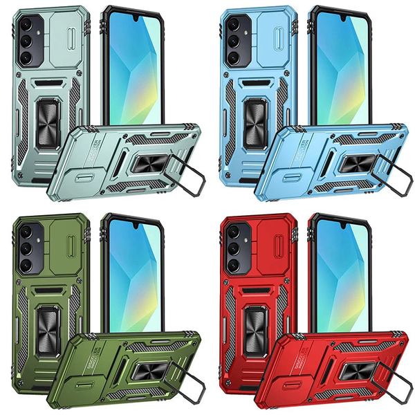 Протиударний чохол Camsh Army Ring Samsung Galaxy A36 / A56 Army Green