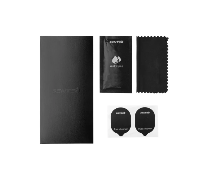 Захисне скло 9H SENTEO для Iphone 14/13/13 Pro Black 82327