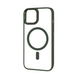 Чохол PHIBR Metallic MagSafe для Iphone 13 Pro Прозорий / Hunter Green 69650