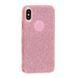 Чехол с блестками Shine для Iphone X / XS Розовый 33836