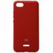 Чехол Silicone Cover для Xiaomi Redmi 6A Красный 35083