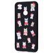 Чехол WAVE New Year для Xiaomi Redmi 9C / Redmi 10A Dogs / Black 48342