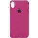Чехол Silicone Case 360 для Iphone X / XS Бордовый / Maroon 67019 1