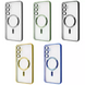 Чохол WAVE Metal Color MagSafe для Samsung Galaxy S26 Ultra Прозорий/Silver