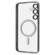 Чохол WAVE Metal Color MagSafe для Samsung Galaxy S26 Ultra Прозорий/Silver