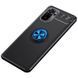 Чехол Din Color Magnet Ring для Xiaomi Redmi Note 10 / Note 10s / Poco M5s Черный / Синий 54846 1