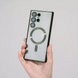 Чохол WAVE Metal Color MagSafe для Samsung Galaxy S26 Ultra Прозорий/Silver