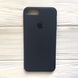 Чехол Silicone Case для Iphone 7 Plus / 8 Plus Navy Blue 31929 1