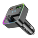 Автомобільний FM модулятор Hoco E81 PD30W+QC3.0 Type-C+USB Black 86066 2