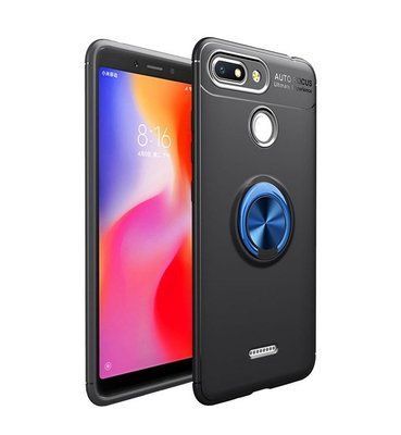 Чохол Din Color Magnet Ring для Xiaomi Redmi 6 / Redmi 6A Blue 30537