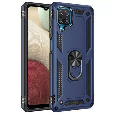 Протиударний чохол Serg Magnet Ring для Samsung Galaxy A22 / M32 / M22 Синій 59023