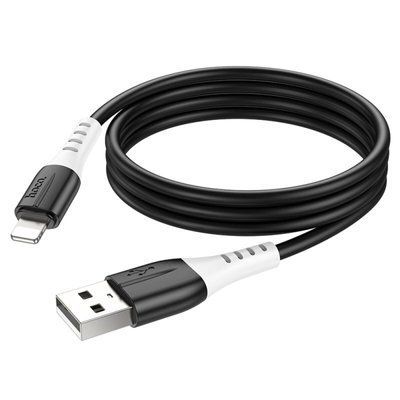 Кабель Hoco X82 USB to Lightning 2.4A 1м Black 84221