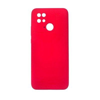 Чехол Silicone WAVE Full для Xiaomi Redmi 10C / Poco C40 Red 64123