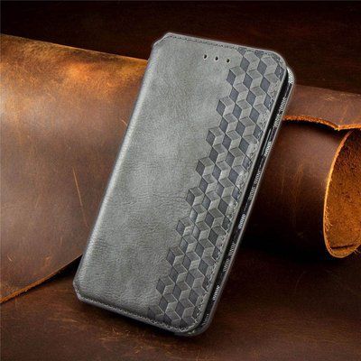 Чехол-книжка ETMA Cub для Samsung Galaxy A71 Серый 55566
