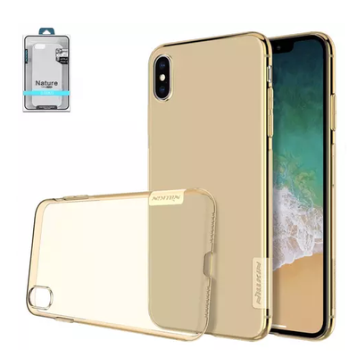 Чехол Nillkin Nature Series для Iphone XR Прозрачный / Коричневый 68282