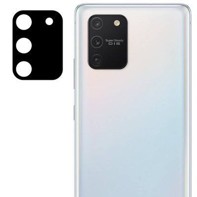 Защитное стекло 0.18mm на камеру для Samsung Galaxy S10 lite Black 40513